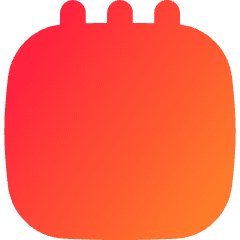 Blank Notepad Icon from Flex Gradient Set