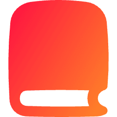 Book 1 Icon from Flex Gradient Set