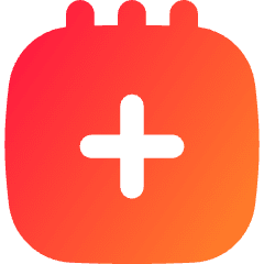 Notepad Add Icon from Flex Gradient Set