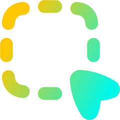 Cursor Area Selection 1 Icon from Flex Gradient Set
