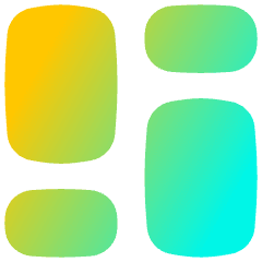 Dashboard 3 Icon from Flex Gradient Set