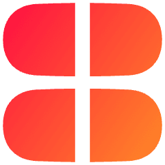 Dashboard Horizontal Pills Half Icon from Flex Gradient Set