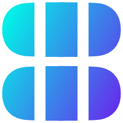 Dashboard Horizontal Pills Thirds Icon from Flex Gradient Set