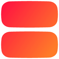 Dashboard Horizontal Rectangle Icon from Flex Gradient Set