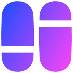 Dashboard Vertical Pills Split 1 Icon from Flex Gradient Set