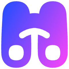 Binoculars Icon from Flex Gradient Set