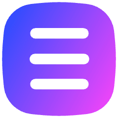 Grid Rules Icon from Flex Gradient Set