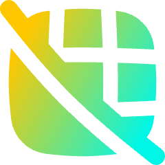 Hide Grid Icon from Flex Gradient Set