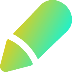 Pencil Icon from Flex Gradient Set