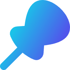 Pin 1 Icon from Flex Gradient Set