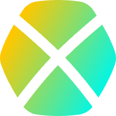 Polygon Frame Icon from Flex Gradient Set