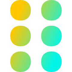 Reorder Dots Vertical Icon from Flex Gradient Set