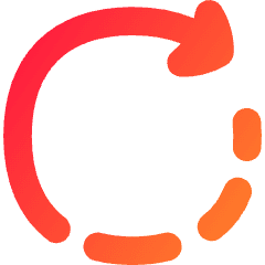 Rotate Right Icon from Flex Gradient Set