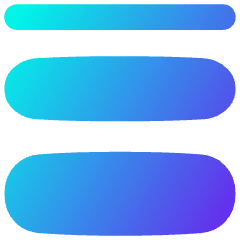 Vector Stroke Weight Icon from Flex Gradient Set