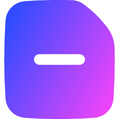 File Remove Icon from Flex Gradient Set