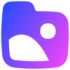 Pictures Folder Memories Icon from Flex Gradient Set