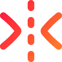 Flip Horizontal Arrow 2 Icon from Flex Gradient Set