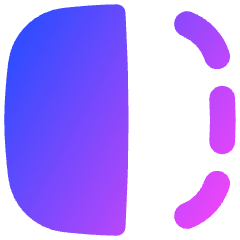 Flip Horizontal Square 2 Icon from Flex Gradient Set