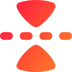 Flip Vertical Arrow 2 Icon from Flex Gradient Set