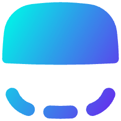 Flip Vertical Square 1 Icon from Flex Gradient Set