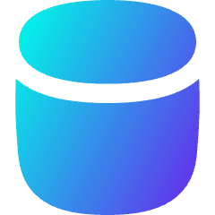 Cylinder Icon from Flex Gradient Set