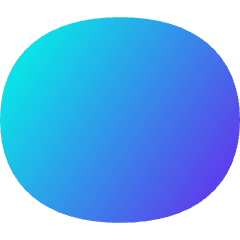 Oval Shape Icon from Flex Gradient Set