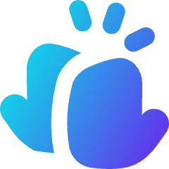 High Five Icon from Flex Gradient Set