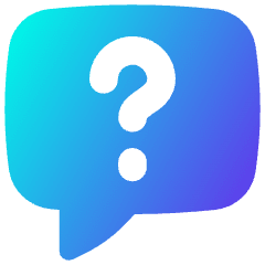 Help Chat 1 Icon from Flex Gradient Set