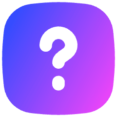 Help Question 2 Icon from Flex Gradient Set