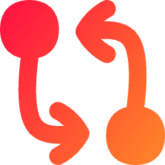 Hierarchy 8 Icon from Flex Gradient Set