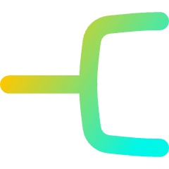 Hierarchy Line 2 Icon from Flex Gradient Set