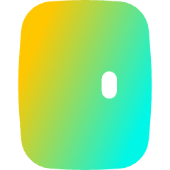 Door Icon from Flex Gradient Set