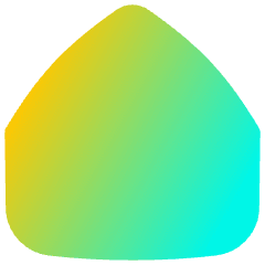 Home 1 Icon from Flex Gradient Set