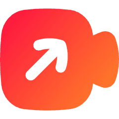 Outgoging Video Call Icon from Flex Gradient Set