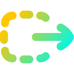 Track Select Right Tool Icon from Flex Gradient Set