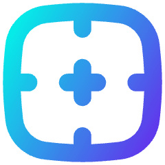 Border Frame Icon from Flex Gradient Set