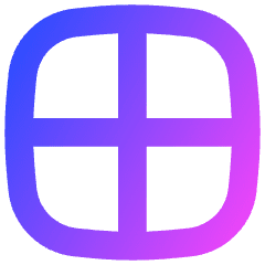 Border Full Icon from Flex Gradient Set