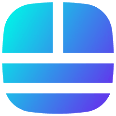 Layout Window 17 Icon from Flex Gradient Set