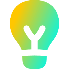 Lightbulb Icon from Flex Gradient Set