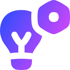 Lighting Setting Bolt Nut Icon from Flex Gradient Set