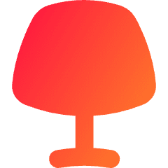 Table Lamp 2 Icon from Flex Gradient Set