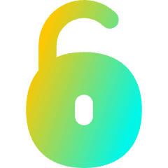 Padlock Circle 2 Icon from Flex Gradient Set