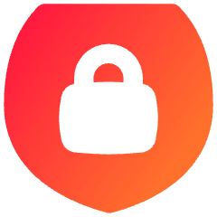 Padlock Shield Icon from Flex Gradient Set