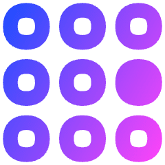 Dial Pad Icon from Flex Gradient Set