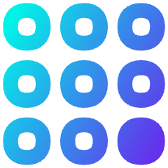Dial Pad Bottom Right Icon from Flex Gradient Set
