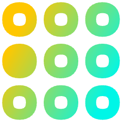 Dial Pad Center Left Icon from Flex Gradient Set
