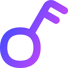 Key Icon from Flex Gradient Set