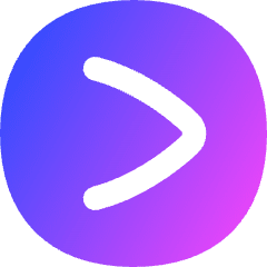 Greater Than Sign Circle Icon from Flex Gradient Set