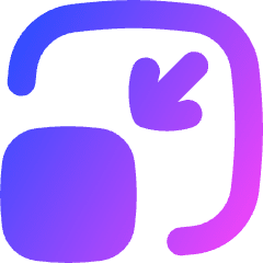 Minimize Icon from Flex Gradient Set