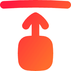 Move Up Icon from Flex Gradient Set